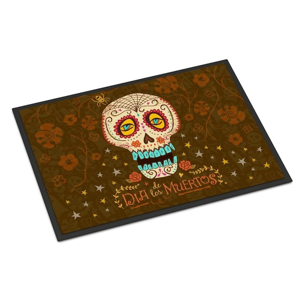 Carolines Treasures 18 x 27 in. Day of the Dead Indoor or Outdoor Mat VHA3031MAT - main